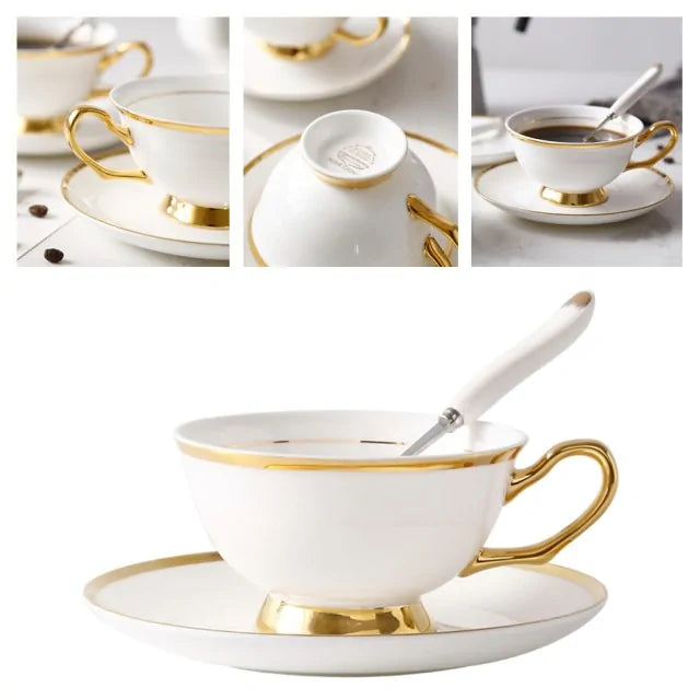 Europe Noble Bone Coffee Cup