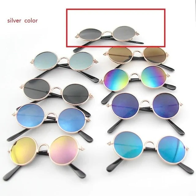 Vintage Round Cat Sunglasses