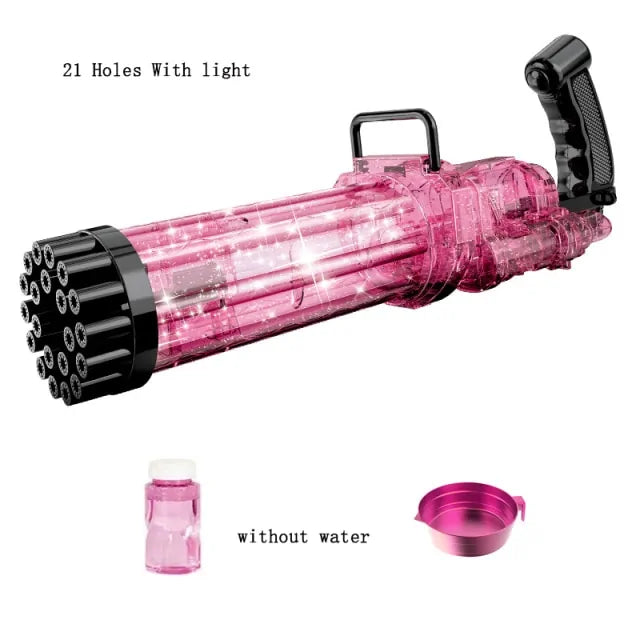 Large Gatling Bubble Gun Toys