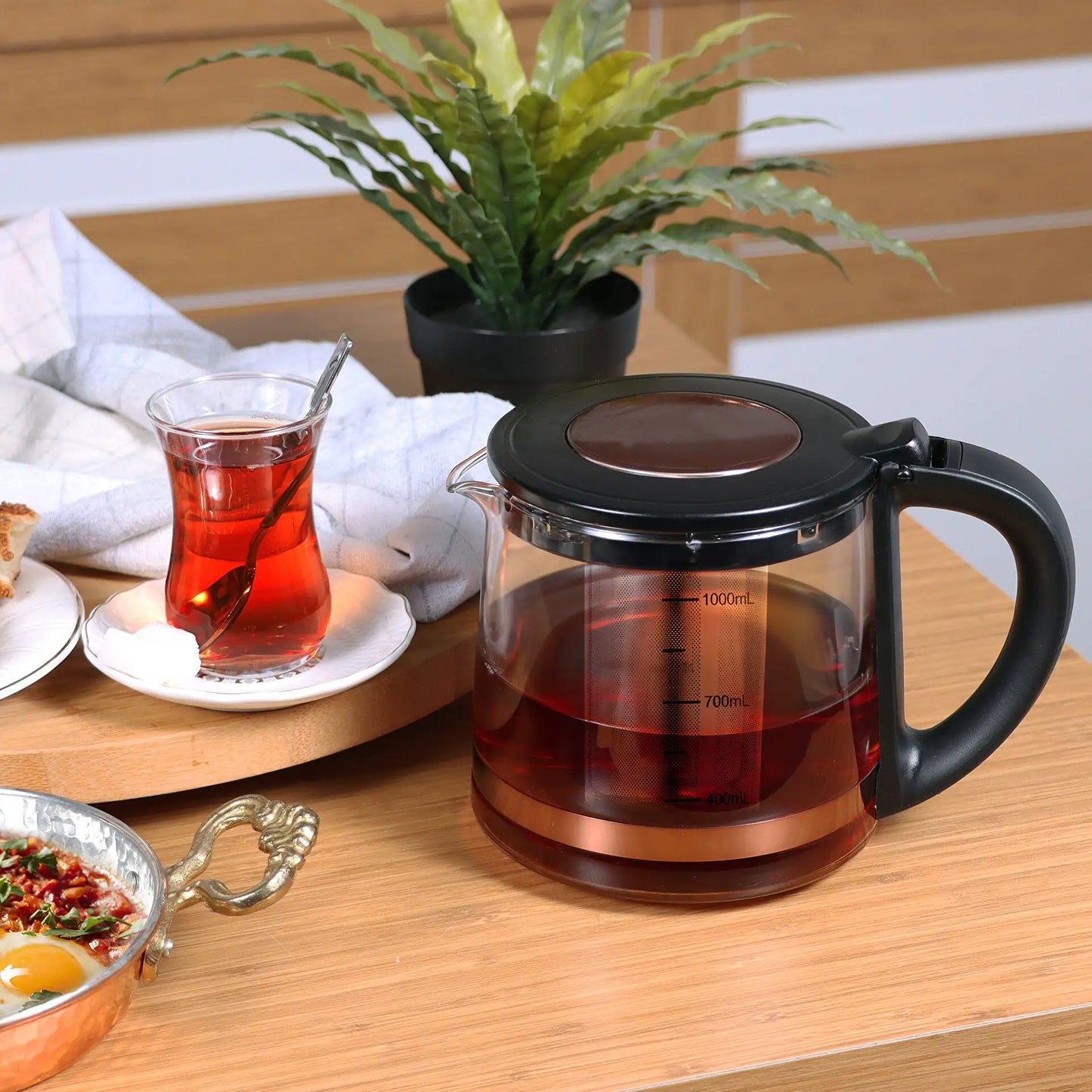 Any Morning Turkish Tea Maker,  2L - 68 oz