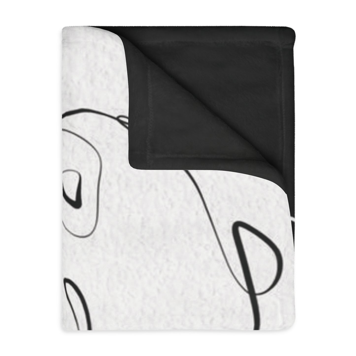 Velveteen Microfiber Blanket (Two-sided print)