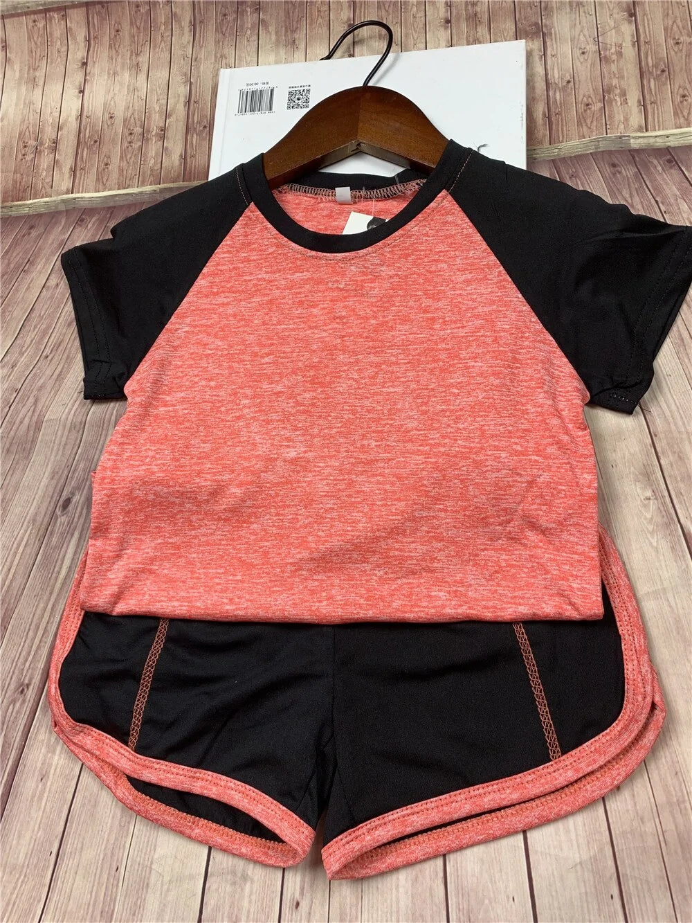 Kids Fitness T-shirt and Shorts