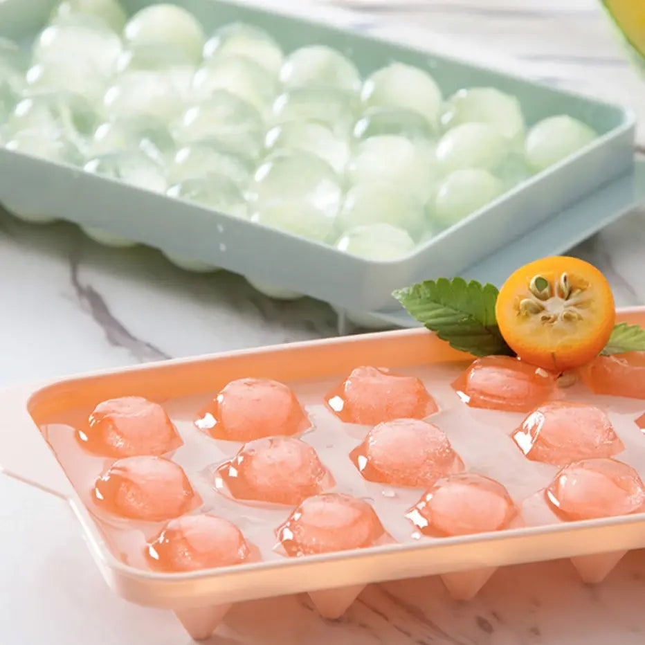 33 Grid Round Ice Tray