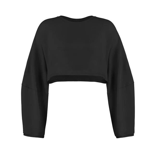 Sport Crop Top Long Sleeve