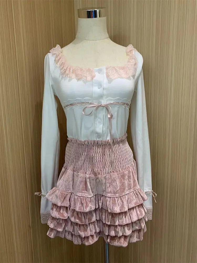 Japanese Kawaii Lolita Two Piece Set