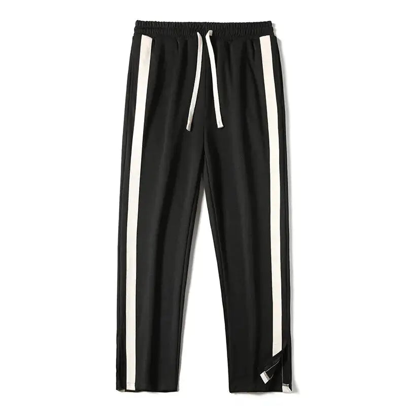 Men Drawstring Waist Pants Trousers Versatile