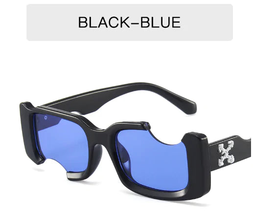 Off Notch Hole Design Sunglasses