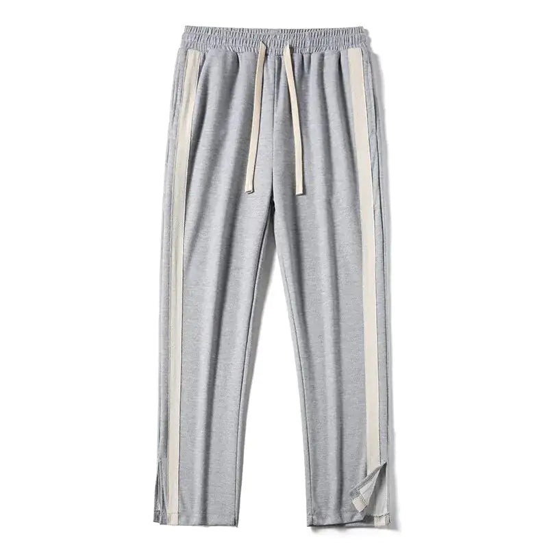 Men Drawstring Waist Pants Trousers Versatile