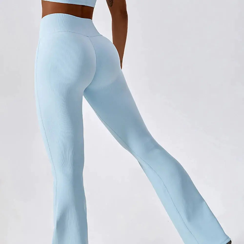 Women Gym Fitness Flared Pants