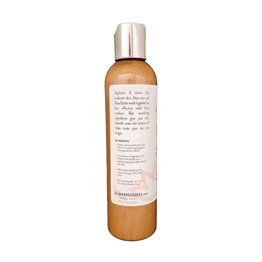 Organic After Sun Lotion & Tan Extender With Luminizing Shimmer