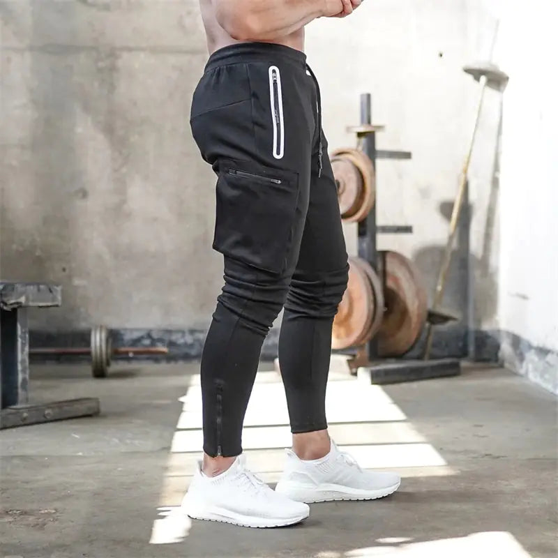 Men Sports Pants Multi-pocket