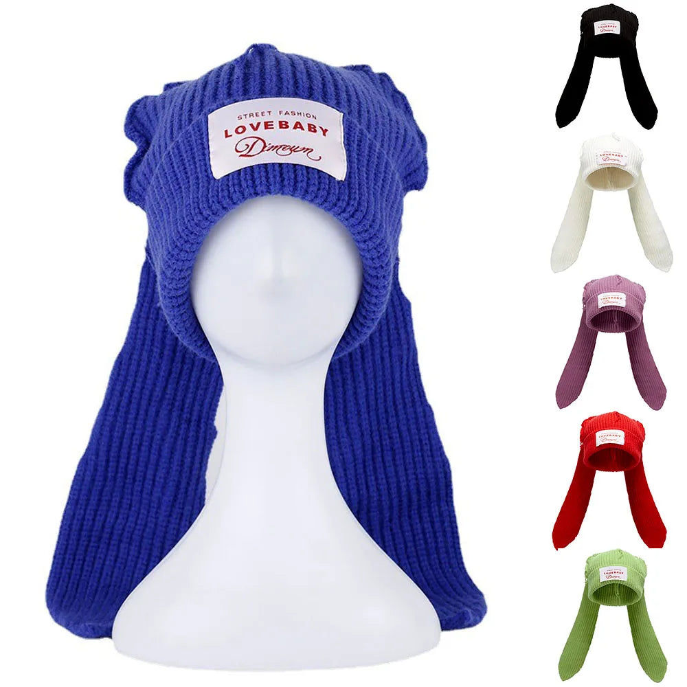 Fashion Skullies Beanie Long Ear Hat