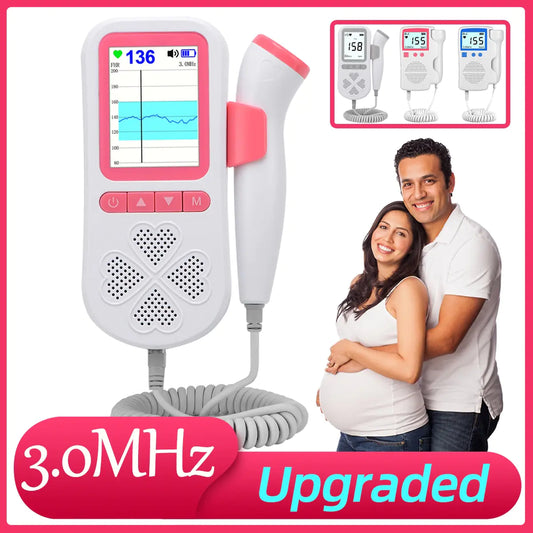 Upgraded Doppler Fetal Heart Monitor