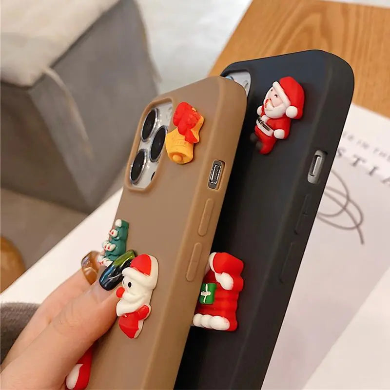 3D Christmas Phone Case