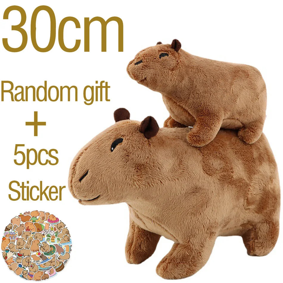 Capybara Plush Simulation Capibara Anime Fluffty Toy