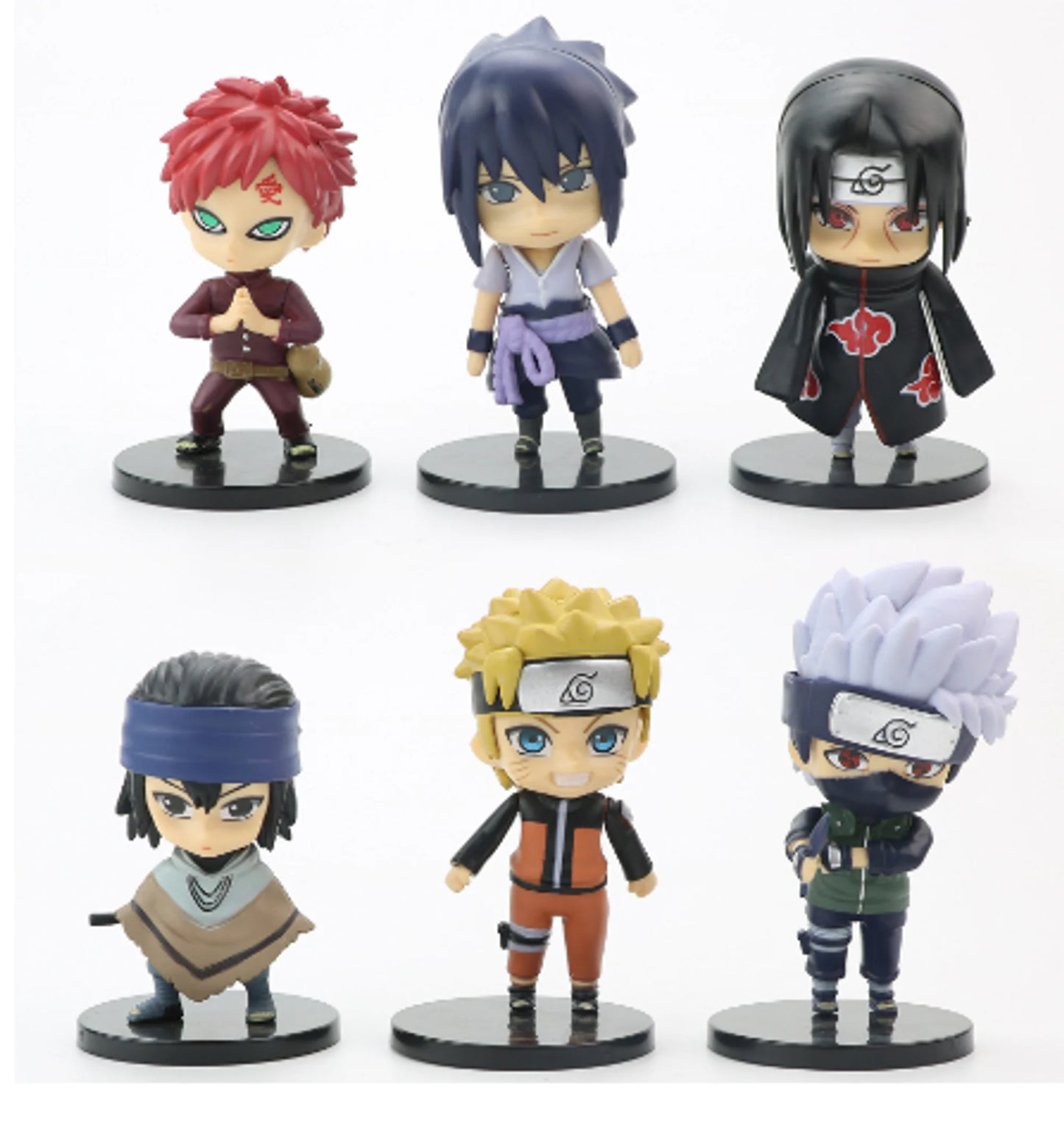 12pcs/set Naruto Anime Figures