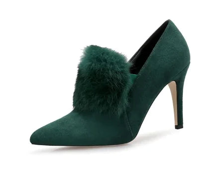 Sexy Fau Fur Heels