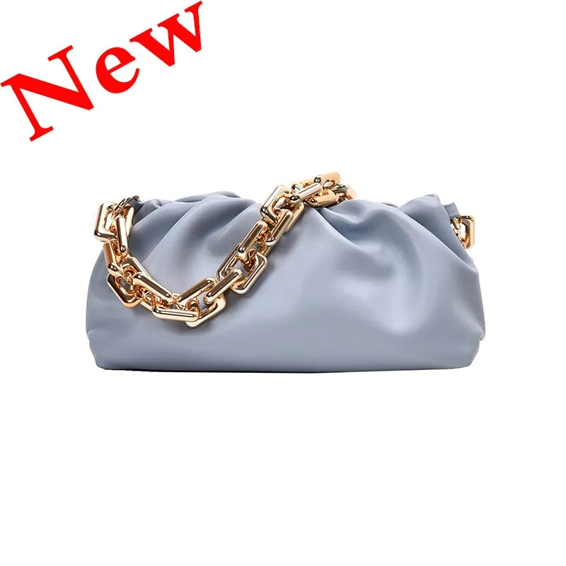 Soft Leather Women's Cloud Bag