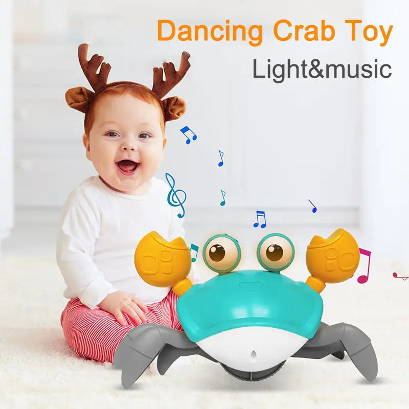 Cute Sensing Crawling Baby Toy