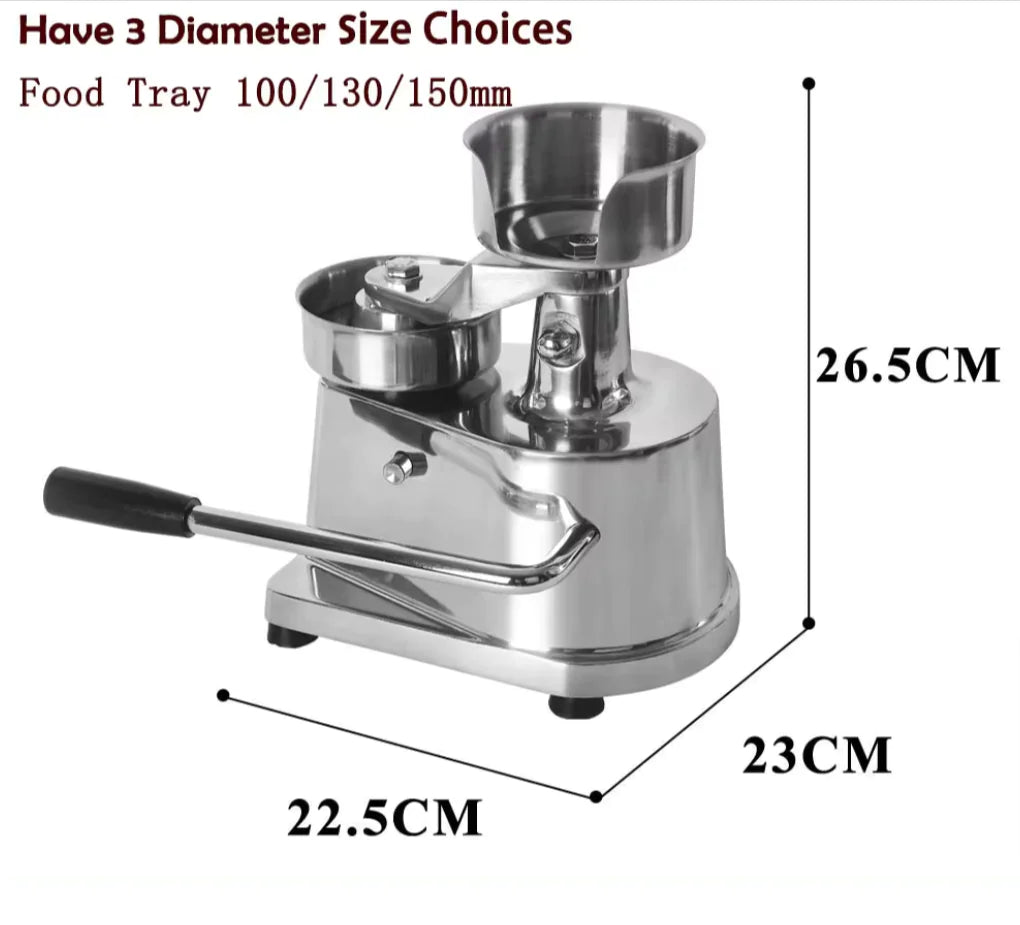 Manual Stainless Steel Hamburger Press Maker