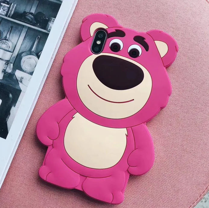 Disney Lotso Silicone Case for iPhone