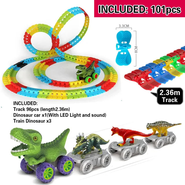 Climbing Anti Gravity Rail Car Toys