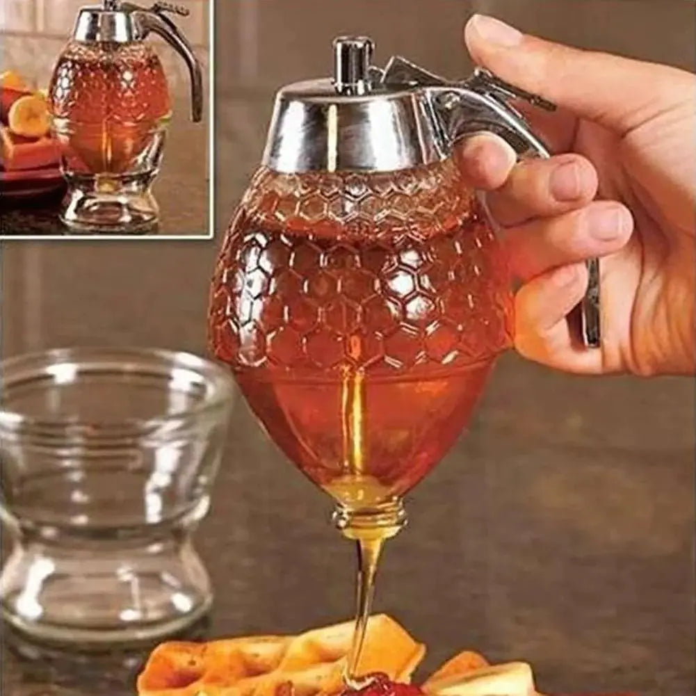 Syrup Cup Bee Drip Dispenser