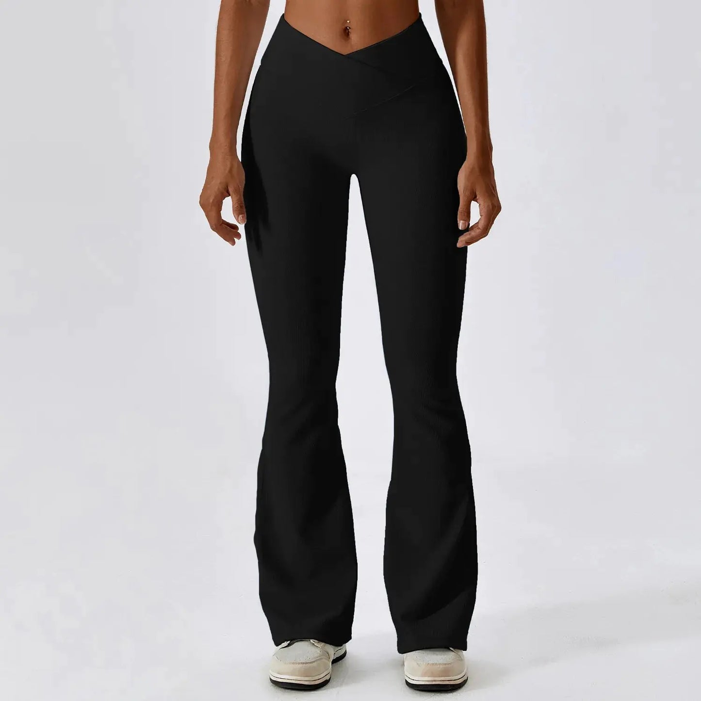 Women Gym Fitness Flared Pants