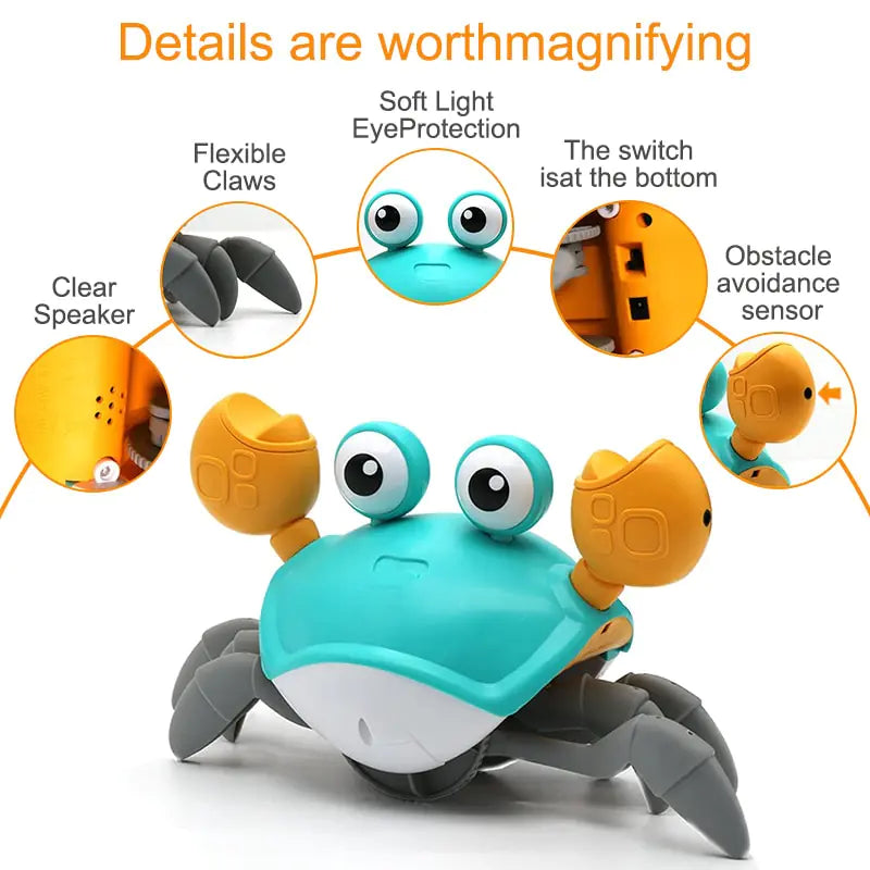 Cute Sensing Crawling Baby Toy