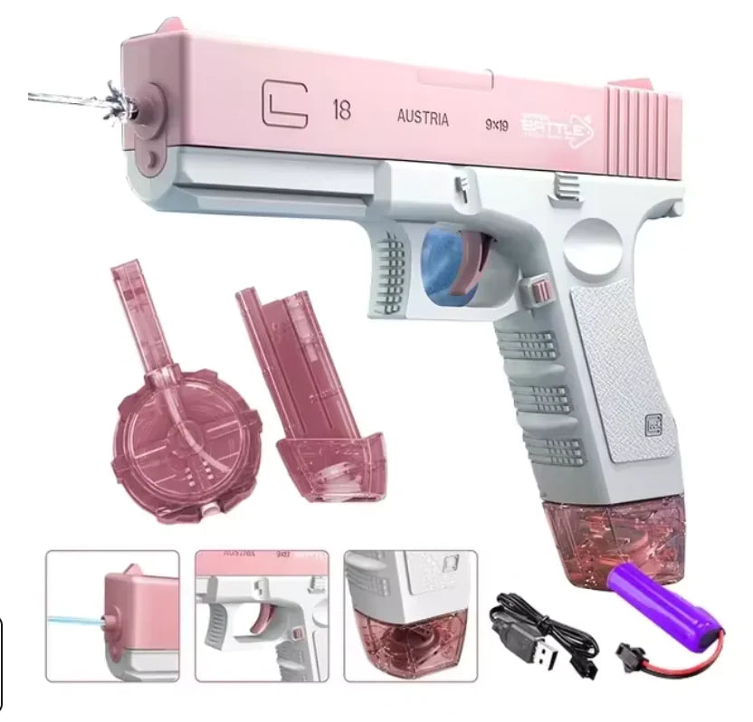 43cm Summer Beach Electric Toy Gun