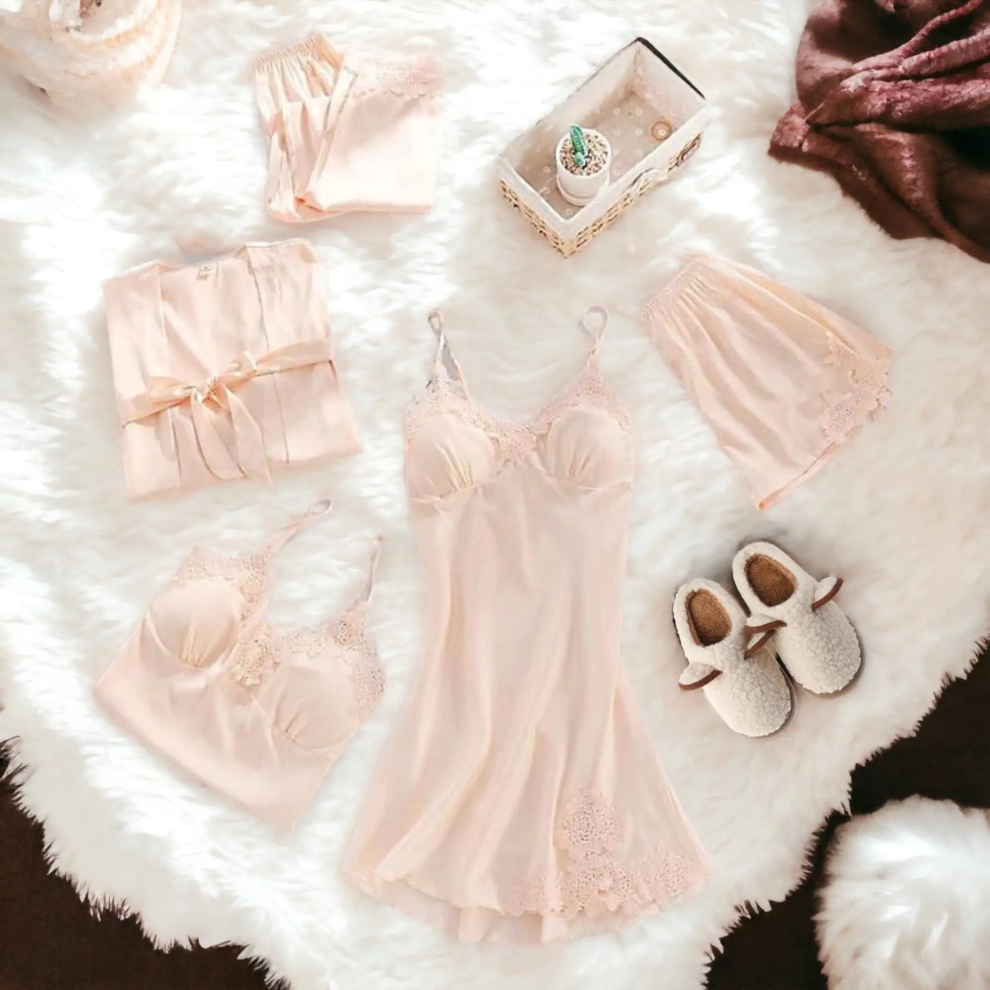 Satin Sleepwear Set