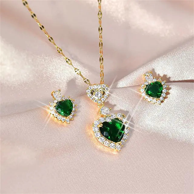 Crystal Jewelry Set