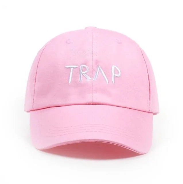 Pure Cotton TRAP Pink Baseball Cap