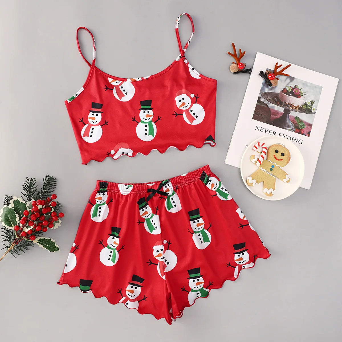 Women's Christmas Pajama Set