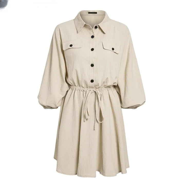 Women's Linen Cotton Dress