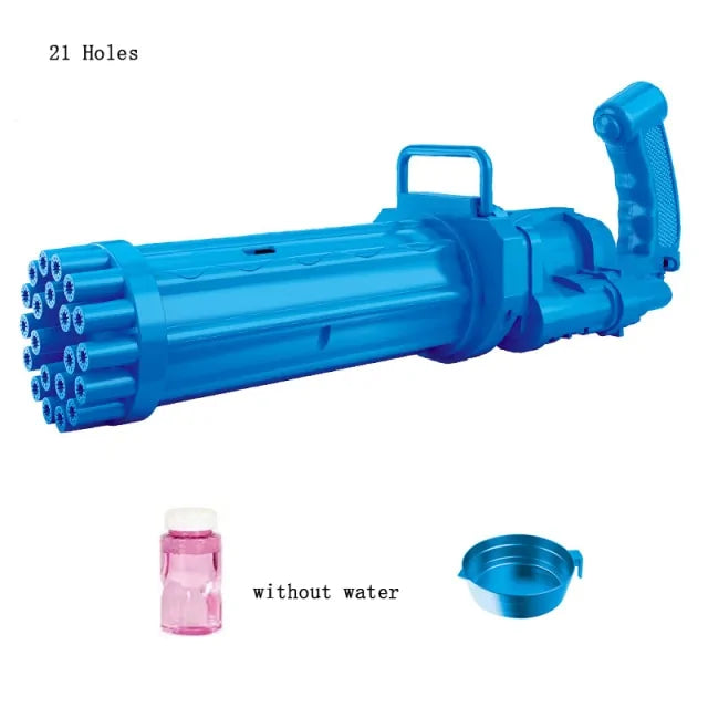 Large Gatling Bubble Gun Toys