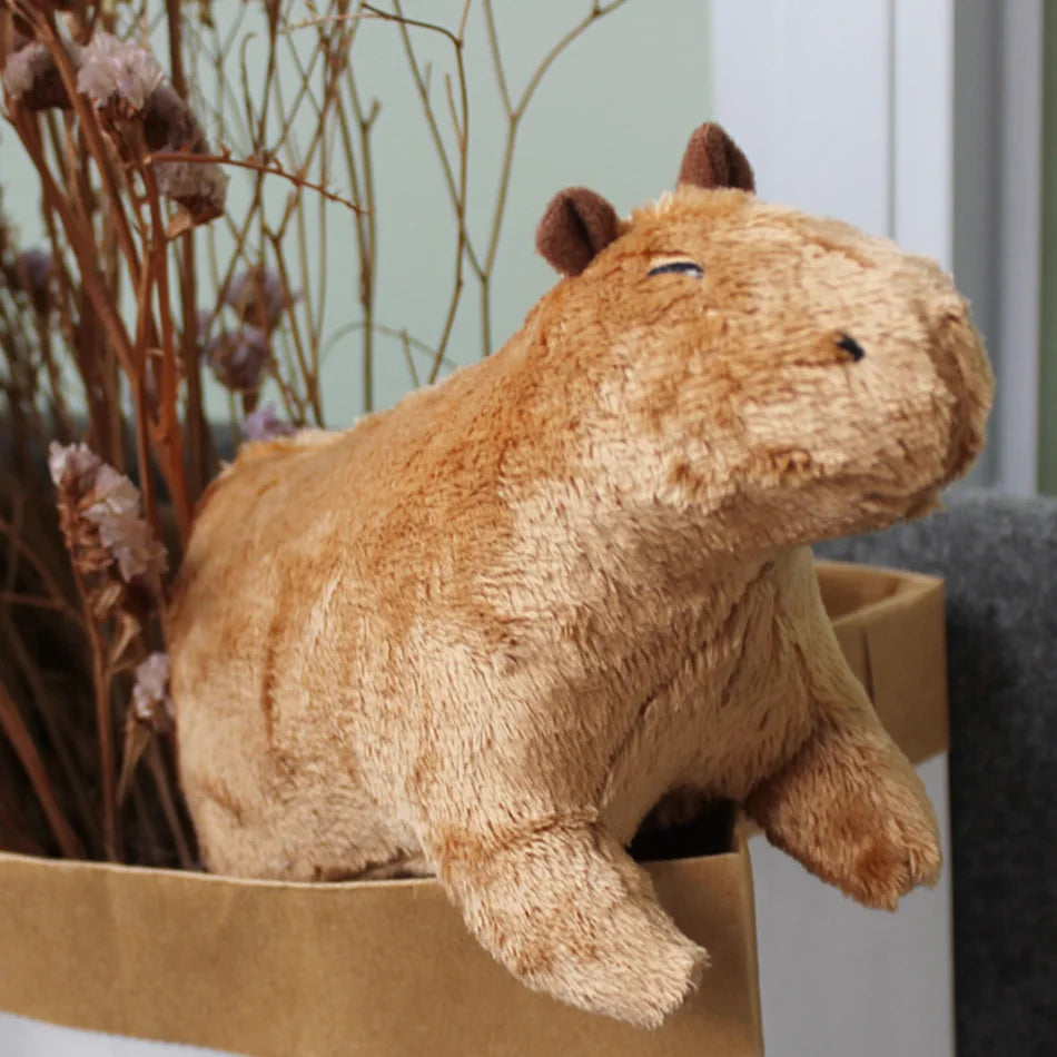 Capybara Plush Simulation Capibara Anime Fluffty Toy