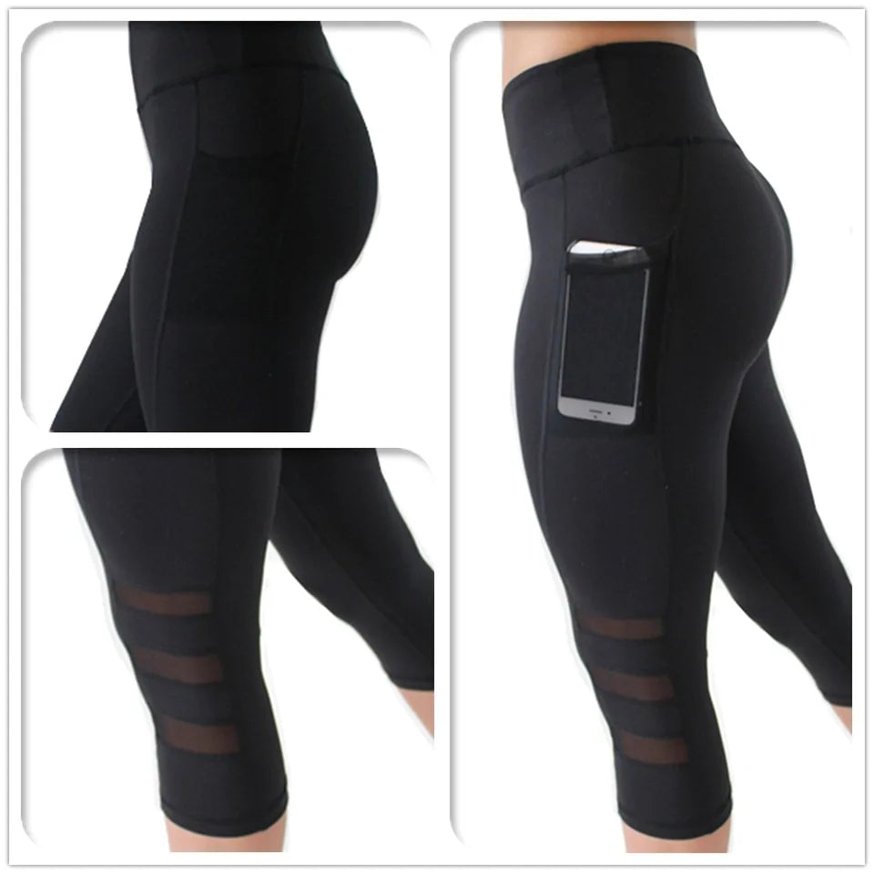 Calf-length yoga running legging Capri Sport