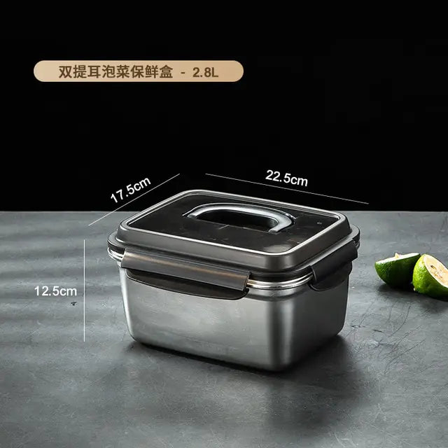 304 Stainless Steel Fresh-Keeping Box