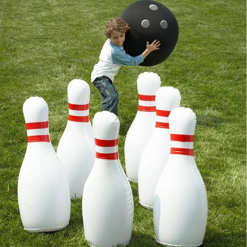 Giant Inflatable Bowling Game Set