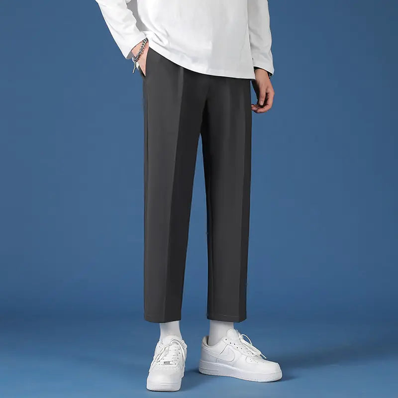 Men's Korean Fashion Hip Hop Classic Nine-Point Pants