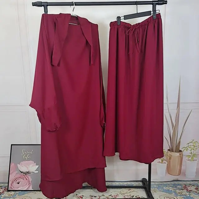 Women's 2-Piece Jilbab Set