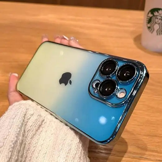 Gradient Color Transparent Phone Case