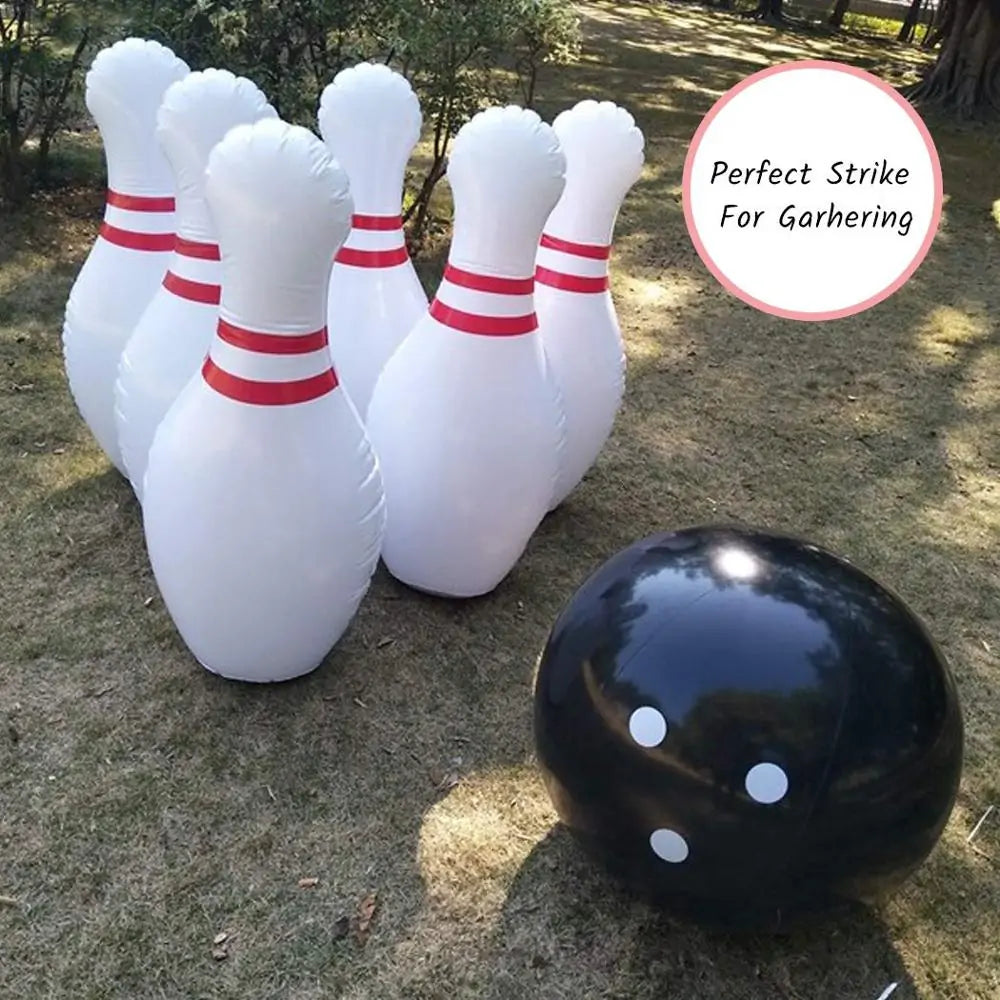 Giant Inflatable Bowling Game Set