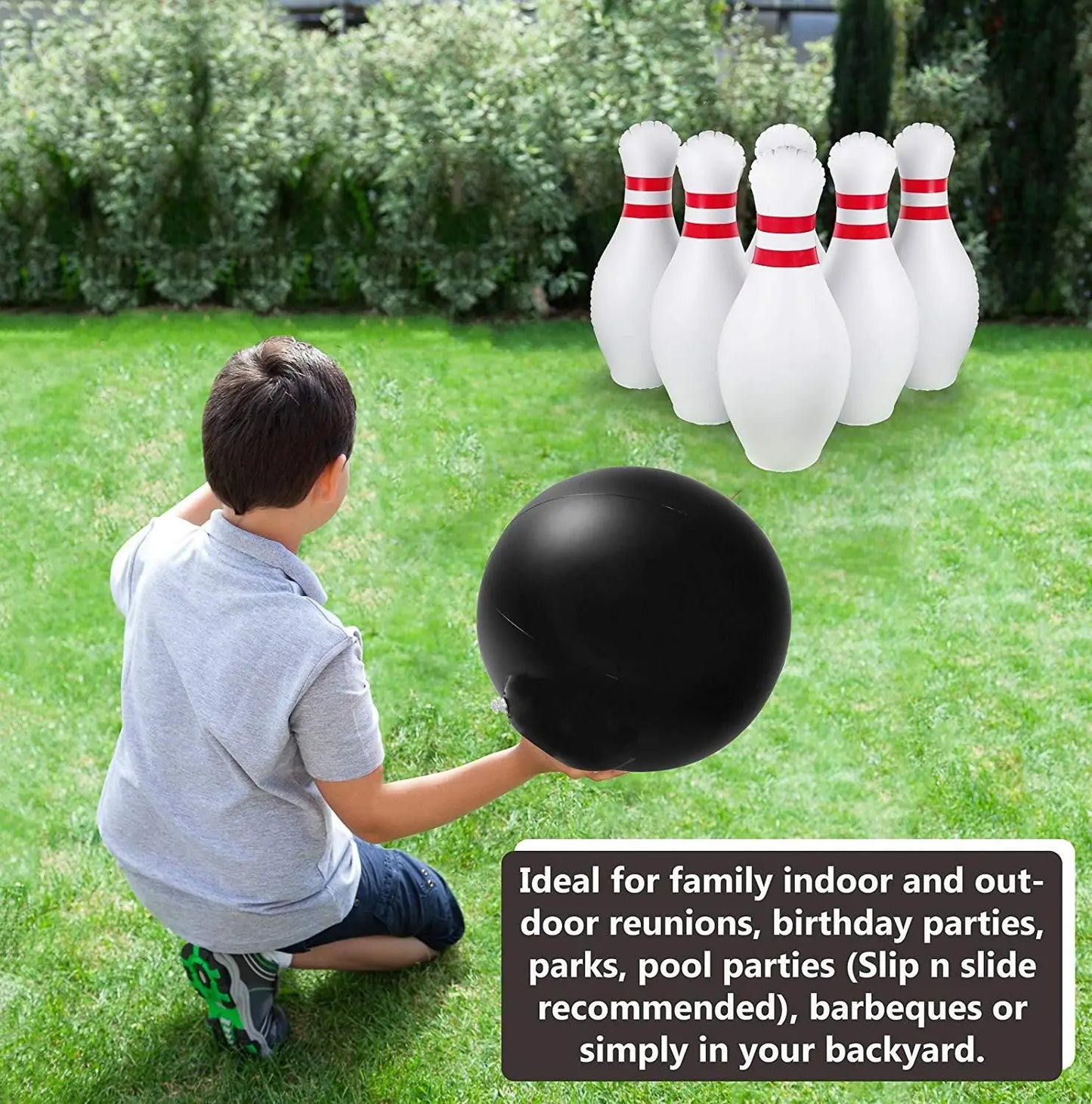 Giant Inflatable Bowling Game Set