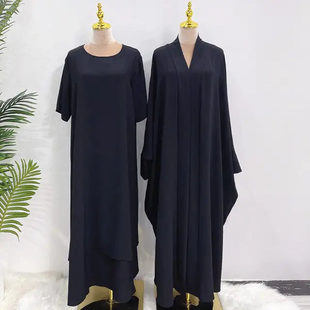 Women's Abaya Long Dress Set