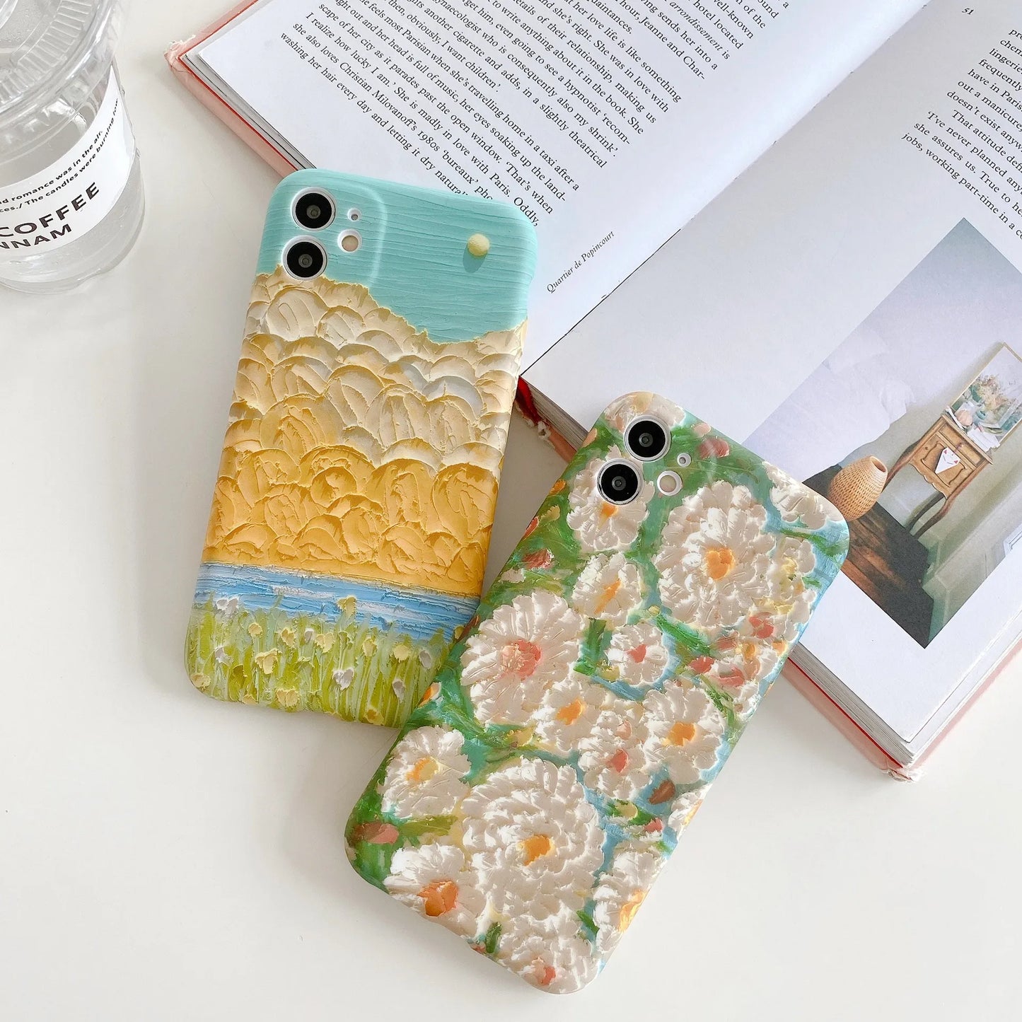 Oil Painting Pattern Mobile Phone Case