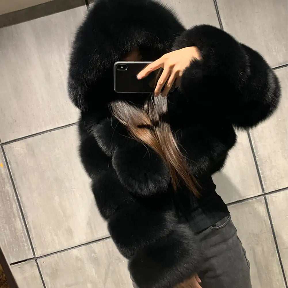 Soft Faux Fur Jacket