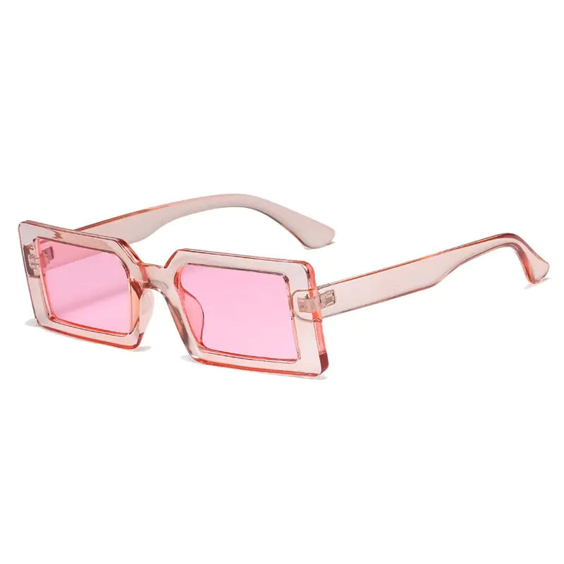 Rectangle Vintage Sunglasses UV400