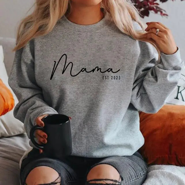 Long Sleeve Mama Sweatshirt